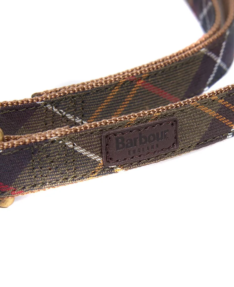 Barbour Tartan Webbing Dog Lead -2
